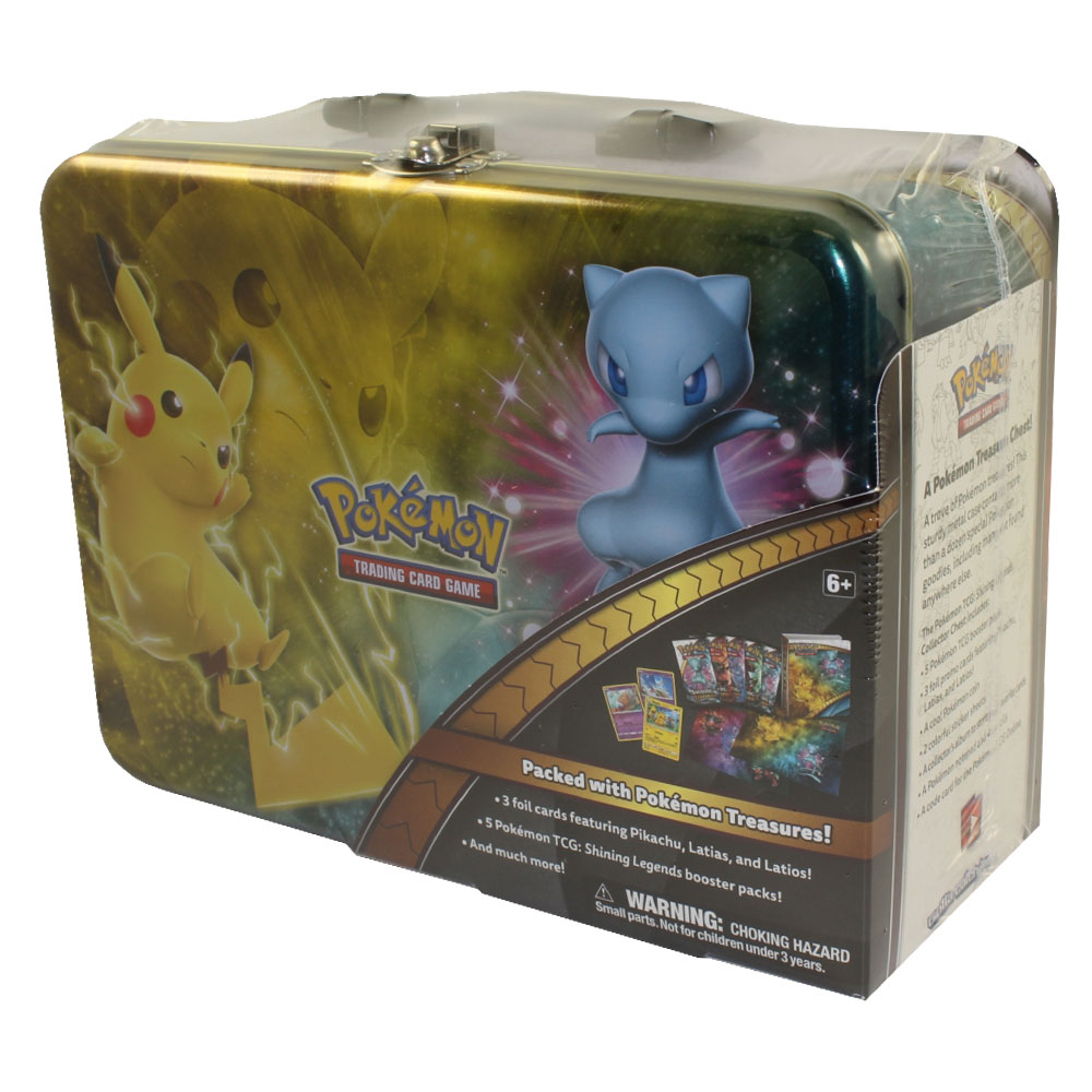 Pokemon Shining Legends - Collector's Chest Tin (5 Packs, Album, Stickers, Coin, Foils, & More)