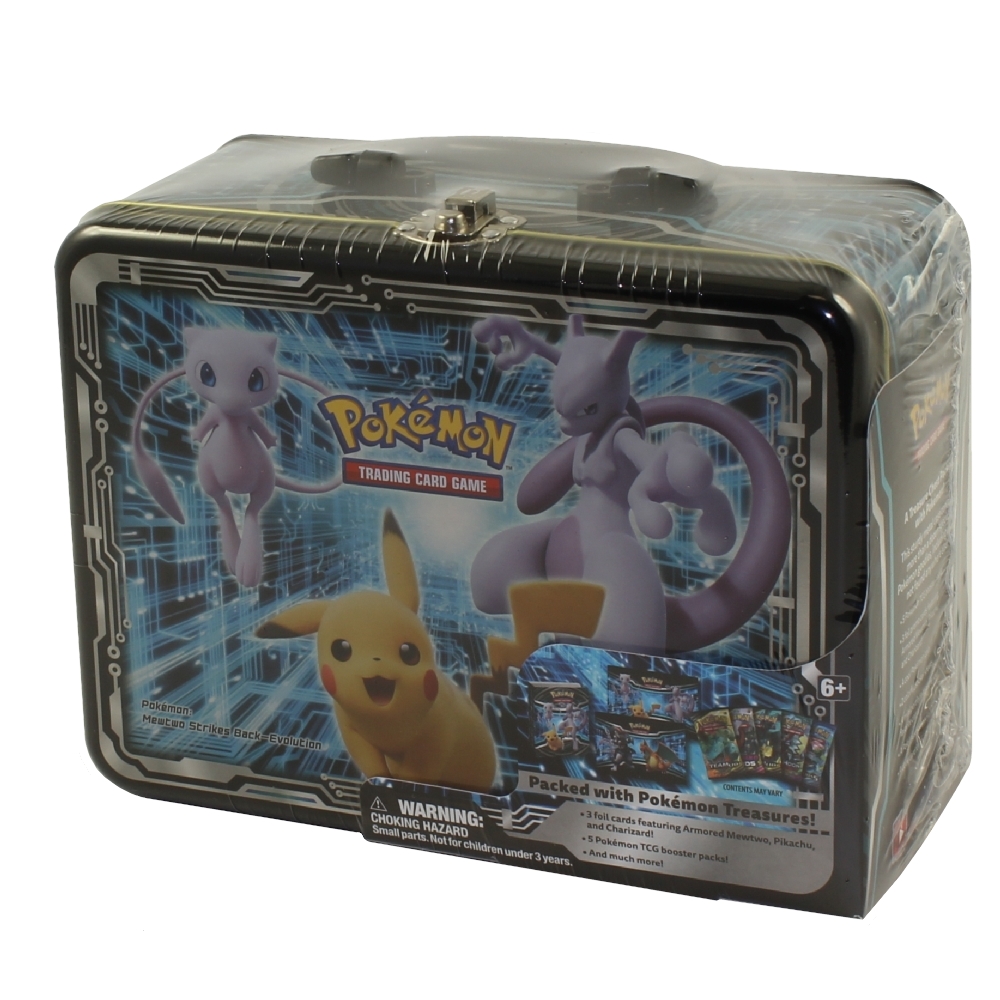 Pokemon - 2019 Collector Chest TIN SET (5 Packs, 3 Foils, Coin, Stickers, Album & More)