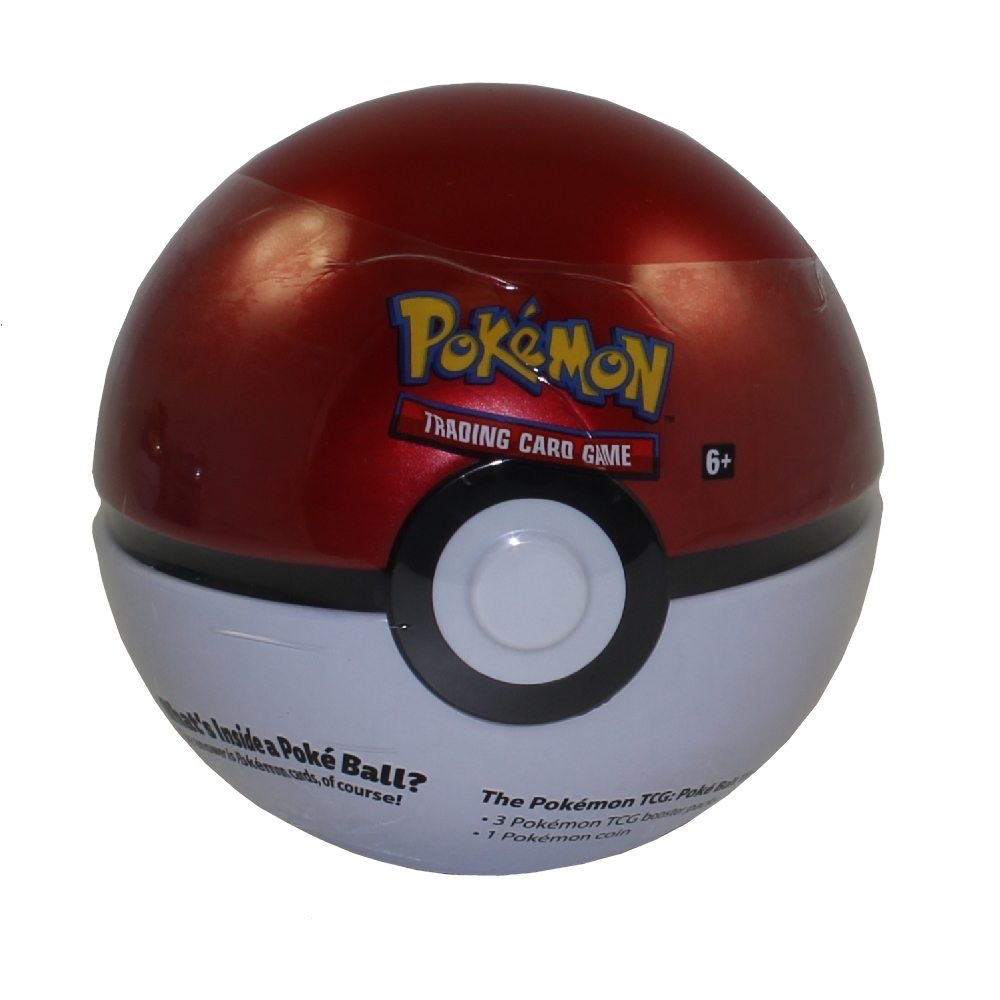 Pokemon 2020 Collectors Poke Ball Tin - POKE BALL (3 packs & 1 Coin)