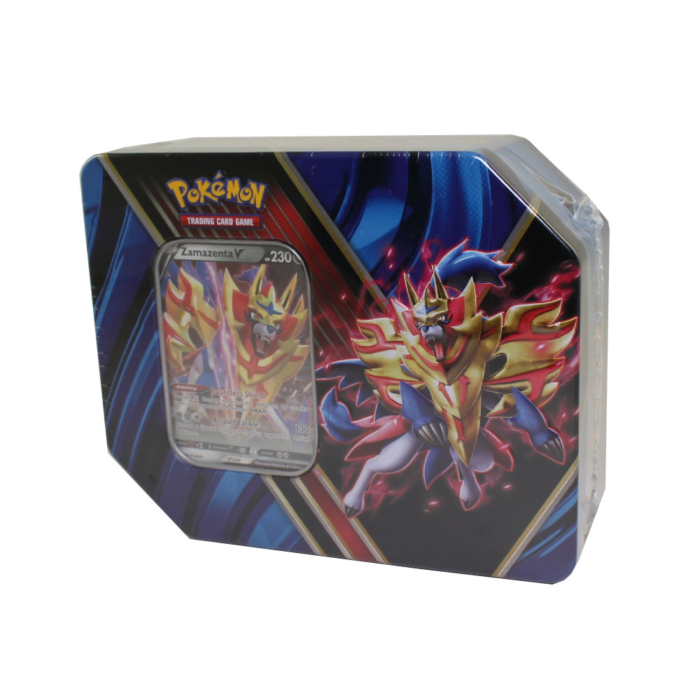 Pokemon 2020 Sword & Shield Legends of Galar Collectors Tin - ZAMAZENTA V