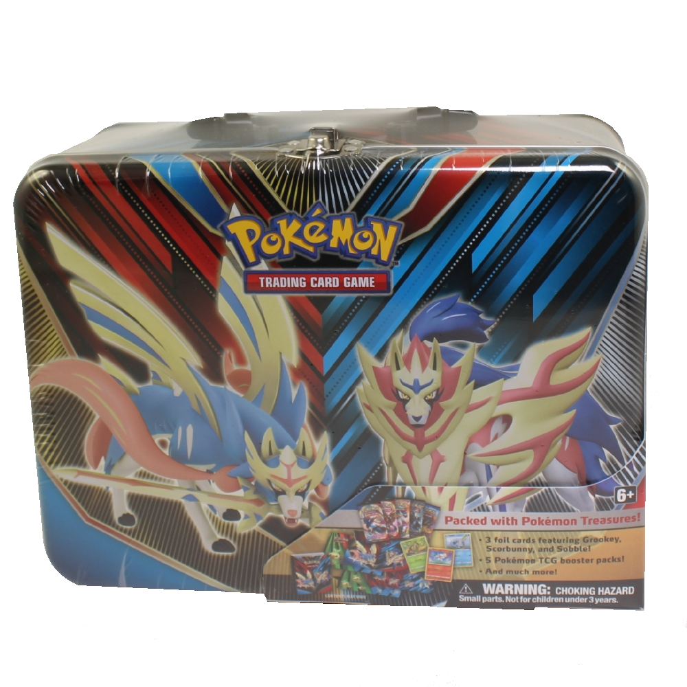 Pokemon - 2020 Collector Chest TIN SET (5 Packs, 3 Foils, Coin, Stickers, Album & More)