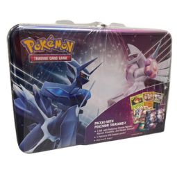 Pokemon - Fall 2022 Collector Treasure Chest TIN SET (5 Packs, 3 Foils, Coin, Album & More)
