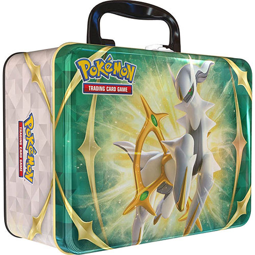 Pokemon - Spring 2022 Collector Treasure Chest TIN SET (5 Packs, 3 Foils, Coin, Album & More)