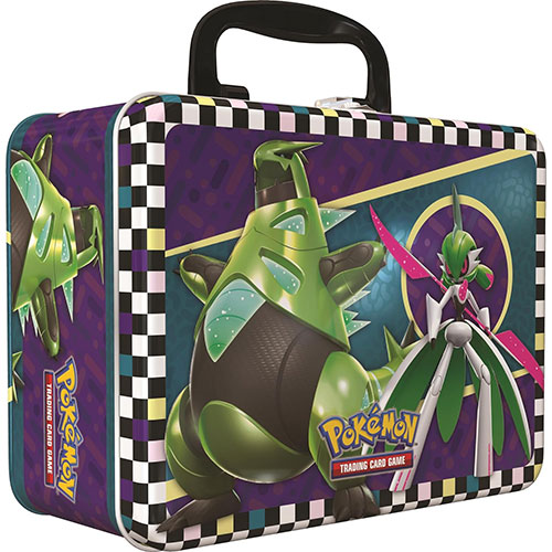 Pokemon - 2024 BACK 2 SCHOOL Collector Treasure Chest TIN SET (6 Packs, 2 Foils, Stickers & More)