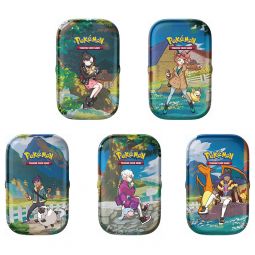 Pokemon Crown Zenith Mini Tins - SET OF 5 (Hop, Leon, Marnie, Bede & Sonia)