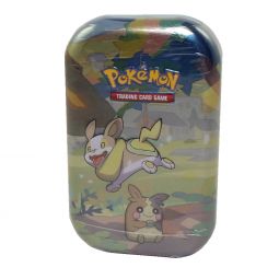 Pokemon Collectors Galar Pals Mini Tin - YAMPER & MORPEKO (2 Booster Packs, 1 Coin & Art Card)