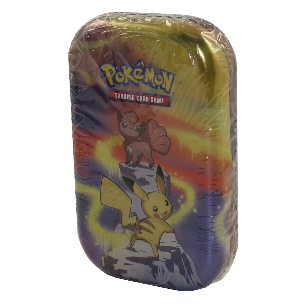 Pokemon Collectors Kanto Power Mini Tin - PIKACHU & VULPIX (2 Booster Packs, 1 Coin & Art Card)