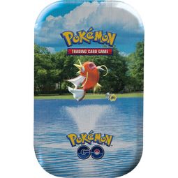 Pokemon GO Mini Tin - MAGIKARP (2 Pokemon Go Packs, 1 Coin & 1 Art Card)
