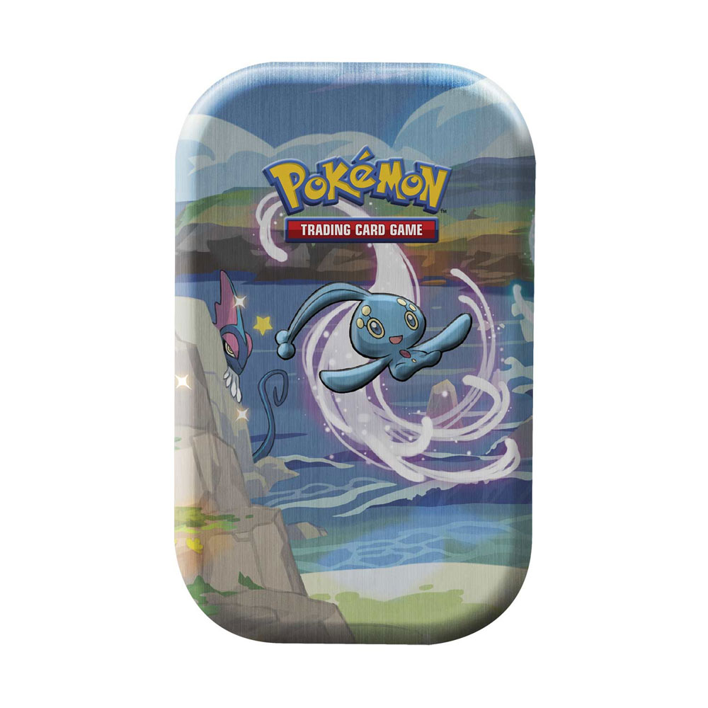 Pokemon Collectors Shining Fates Mini Tin - MANAPHY (2 Booster Packs, 1 Coin & Art Card)