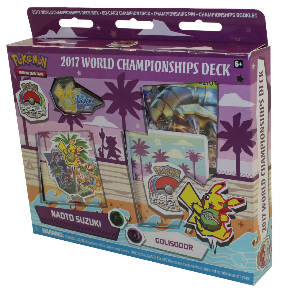 Pokemon Cards - 2017 World Championships Deck - GOLISODOR (Naoto Suzuki)