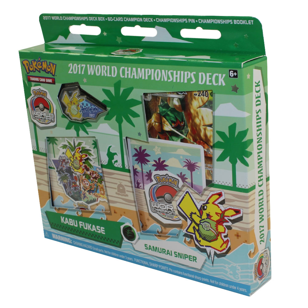 Pokemon Cards - 2017 World Championships Deck - SAMURAI SNIPER (Kabu Fukase)