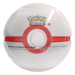 Pokemon Spring 2021 Collectors Poke Ball Tin - PREMIER BALL (3 packs & 1 Coin) Pokemon Spring 2021 Collectors Poke Ball Tin - PREMIER BALL (3 packs & 1 Coin)