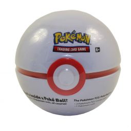 Pokemon Fall 2021 Collectors Poke Ball Tin - PREMIER BALL (3 packs & 1 Coin)