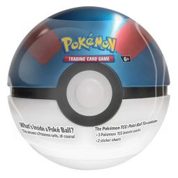Pokemon Fall 2025 Collectors Poke Ball Tin - GREAT BALL (3 packs & 2 Sticker Sheets)