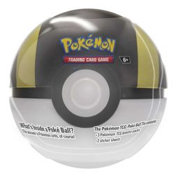 Pokemon Fall 2025 Collectors Poke Ball Tin - ULTRA BALL (3 packs & 2 Sticker Sheets)