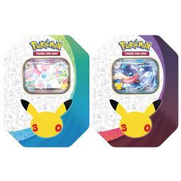 Pokemon 2026 Collectors 30th Celebration Tins - SET OF 2 (Greninja EX & Sylveon EX)[COMING SOON]