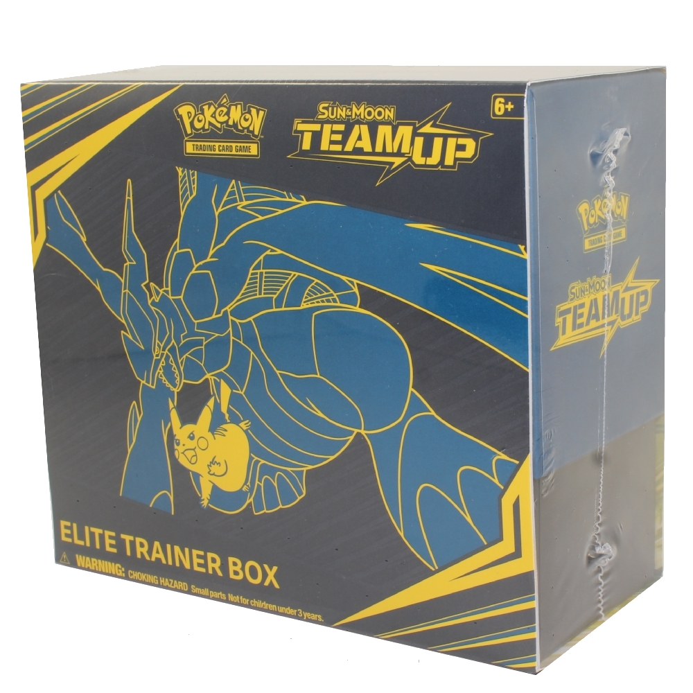 Pokemon Cards - Sun & Moon Team Up Elite Trainer Box - PIKACHU & ZEKROM-GX (Packs, Sleeves & More)