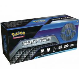 Pokemon Cards - 2021 TRAINER'S TOOLKIT (100+ Energy Cards, 4 Boosters, Sleeves, 50+ Cards & More)