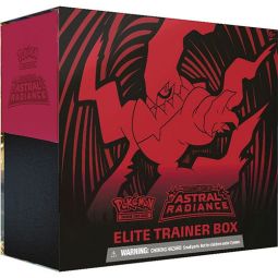 Pokemon Cards Sword & Shield Astral Radiance - DARKRAI ELITE TRAINER BOX (8 Packs, 65 Sleeves & More