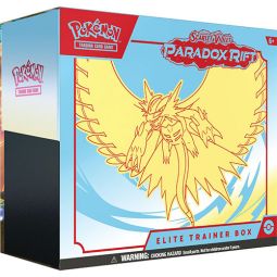 Pokemon Cards Scarlet & Violet Paradox Rift - ELITE TRAINER BOX [Roaring Moon][Blue]