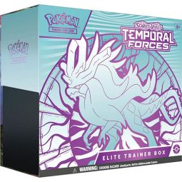 Pokemon Cards Scarlet & Violet Temporal Forces - ELITE TRAINER BOX [Walking Wake][Blue]