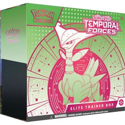 Pokemon Cards Scarlet & Violet Temporal Forces - ELITE TRAINER BOX [Iron Leaves][Green]