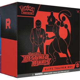 Pokemon Cards - Scarlet & Violet: Destined Rivals - ELITE TRAINER BOX (9 Packs, 65 Sleeves+)