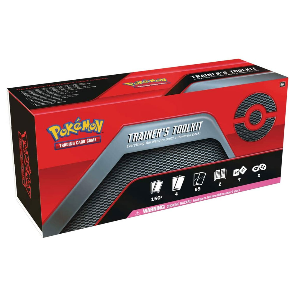 Pokemon Cards - TRAINER'S TOOLKIT (100+ Energy Cards, 4 Boosters, Sleeves, 50+ Useful Cards & More)