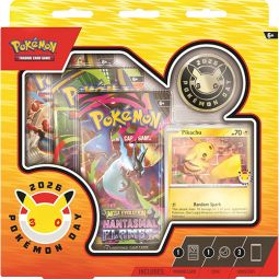 Pokemon Cards - POKEMON DAY 2026 COLLECTION [3 Boosters, 1 Foil Promo & 1 Coin]