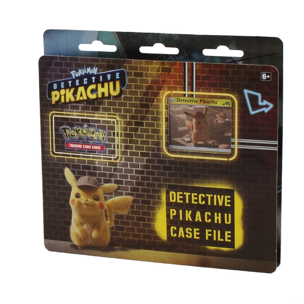 Pokemon Cards - DETECTIVE PIKACHU CASE FILE (1 Foil, 1 Coin, 3 Booster Packs)