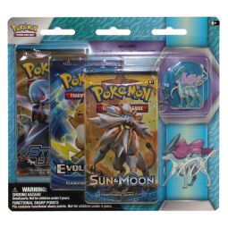 Pokemon Cards - Legendary Beasts Collector's Pin Set - SUICUNE (3 Packs & 1 Pin)