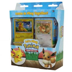Pokemon Cards 2 Theme Decks, 2 Coins + Let's Play Pokemon 2-Player Box Set 