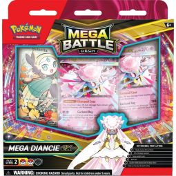 Pokemon Trading Cards - MEGA Battle Deck - MEGA DIANCIE EX [Deck Box, Coin, 60-Card Deck]