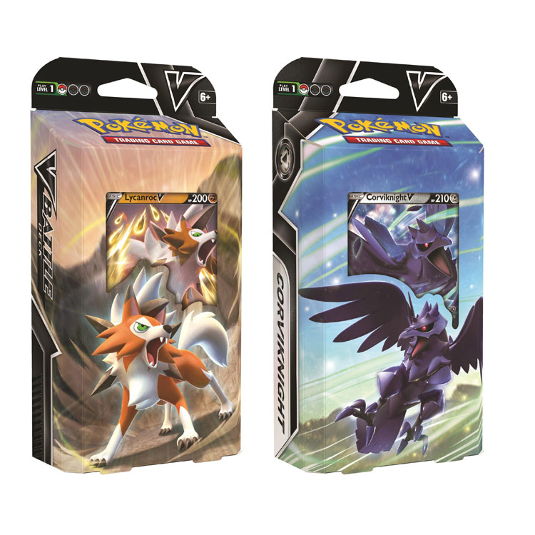 Pokemon Trading Card Game V Battle Decks SET OF 2 (Lycanroc V