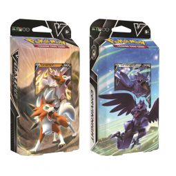 Pokemon Trading Card Game - V Battle Decks - SET OF 2 (Lycanroc V & Corviknight V)