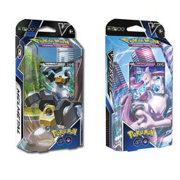 Pokemon GO Trading Card Game - V Battle Decks - SET OF 2 (Mewtwo V & Melmetal V)