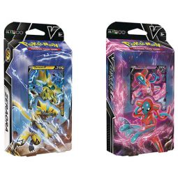 Pokemon Trading Cards - V Battle Decks - SET OF 2 (Deoxys V & Zeraora V)