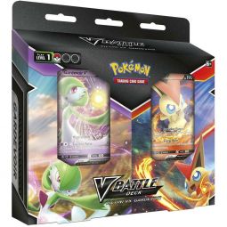 Pokemon Card Game - V Battle Decks - VICTINI VS. GARDEVOIR (Two 60-Card Decks, Coins, Deck Boxes)