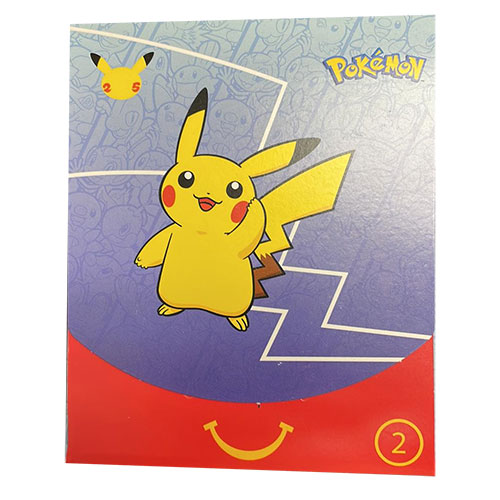 Pokémon Pikachu Trading Cards 25th Anniversary