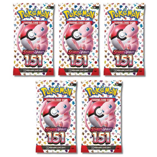 pokemon cards packs 151 Pokemon Scarlet & Violet 151