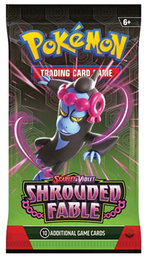 Pokemon Cards - Scarlet & Violet Shrouded Fable - BOOSTER PACK (10 Cards)