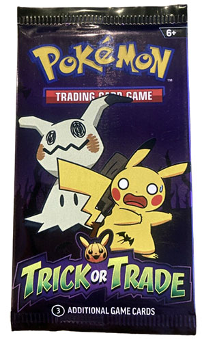 Pokemon Cards - Trick or Trade (2023) - BOOSTER PACK (3 Cards ...