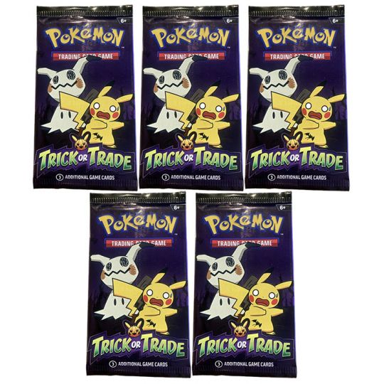 5 Random Pokemon Booster Packs (Pokemon)