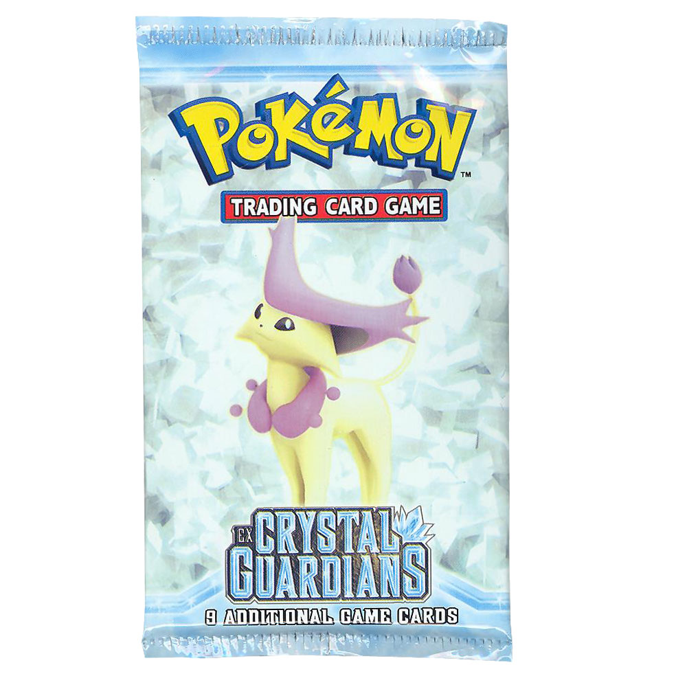 Pokemon Cards - EX CRYSTAL GUARDIANS - Booster Pack (Delcatty Cover Art)