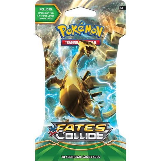 10 cards New Factory Sealed! Pokemon Cards  XY Fates Collide  Booster Pack 