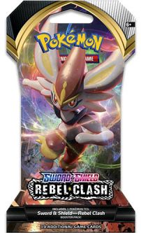 Pokemon Cards - S&S: Rebel Clash - BLISTER BOOSTER PACK (10 Cards)