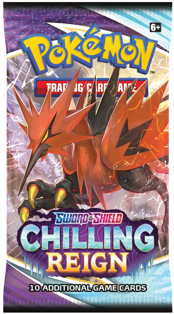 Pokemon Cards - S&S: Chilling Reign - BOOSTER PACK (10 Cards)