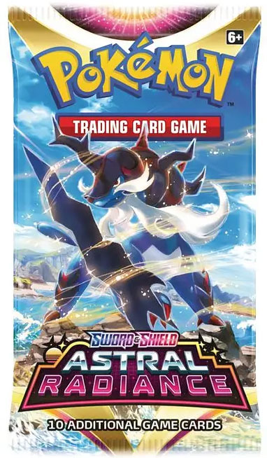 Kritiek Als reactie op de eeuw Pokemon Cards - Sword & Shield: Astral Radiance - BOOSTER PACK (10 Cards):  BBToyStore.com - Toys, Plush, Trading Cards, Action Figures & Games online  retail store shop sale