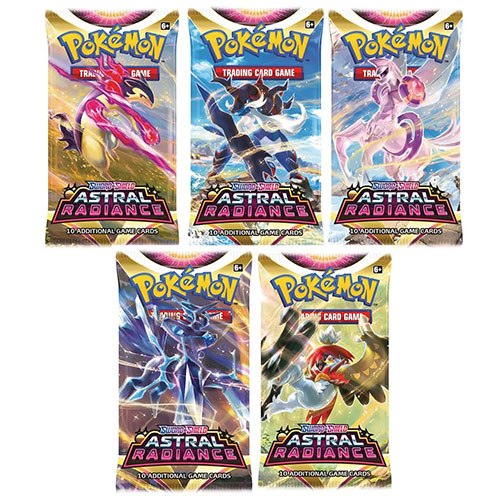 Pokemon Cards - S&S: Astral Radiance - BOOSTER PACKS (5 Pack Lot)