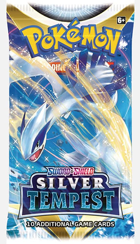 Pokemon Cards - Sword & Shield: Silver Tempest - BOOSTER PACK (10 Cards)